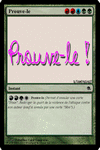 Prouve-le